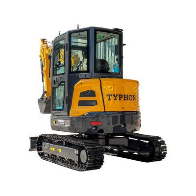 TYPHON NAGA 4.0 Mini Excavator 4 Ton 24.4HP Yanmar Diesel AC/Heat Cabin