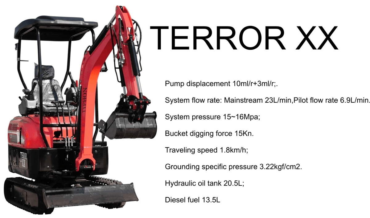 2026 2 Ton New Mini Excavator EPA certified USA KUBOTA Diesel D902