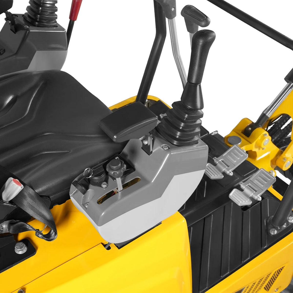 Mini Compact Excavator B&S VANGUARD 408cc 14hp Engine,  65.7" Max. Digging Depth, 1 Ton, 2370 LBS Operating Weight,  MEC10