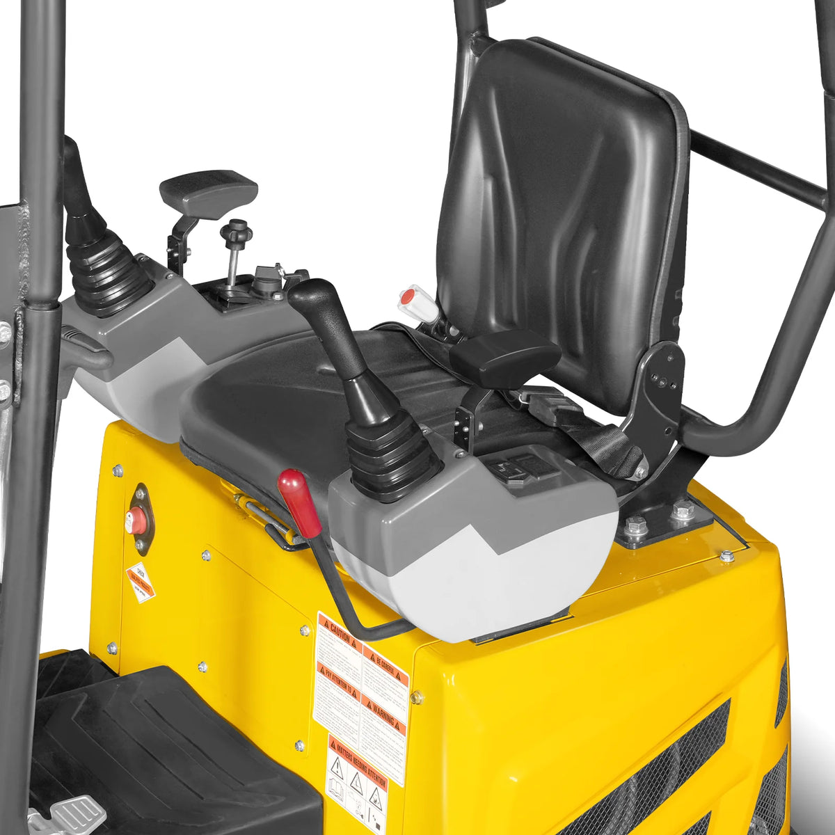Mini Compact Excavator B&S VANGUARD 408cc 14hp Engine,  65.7" Max. Digging Depth, 1 Ton, 2370 LBS Operating Weight,  MEC10