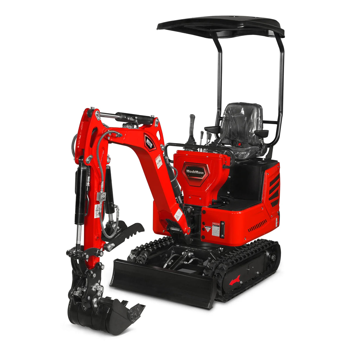 Mini Compact Excavator HONDA GX390 Engine,  65.7" Max. Digging Depth, 1Ton, 2280 LBS Operating Weight,  MEC10