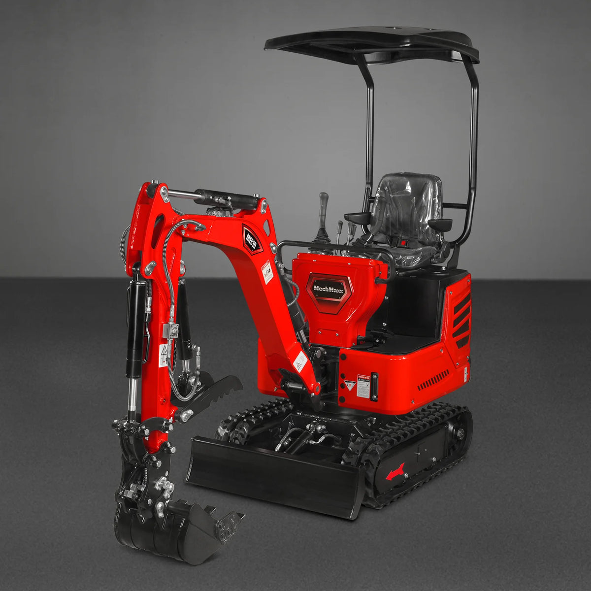 Mini Compact Excavator HONDA GX390 Engine,  65.7" Max. Digging Depth, 1Ton, 2280 LBS Operating Weight,  MEC10