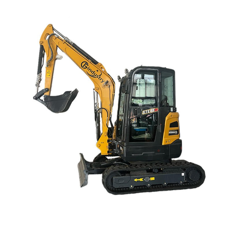 3.8 Ton Mini Excavator Yanmar 24HP Diesel 10ft Max Dig Depth w/ Swing Boom & Thumb | STE45SR