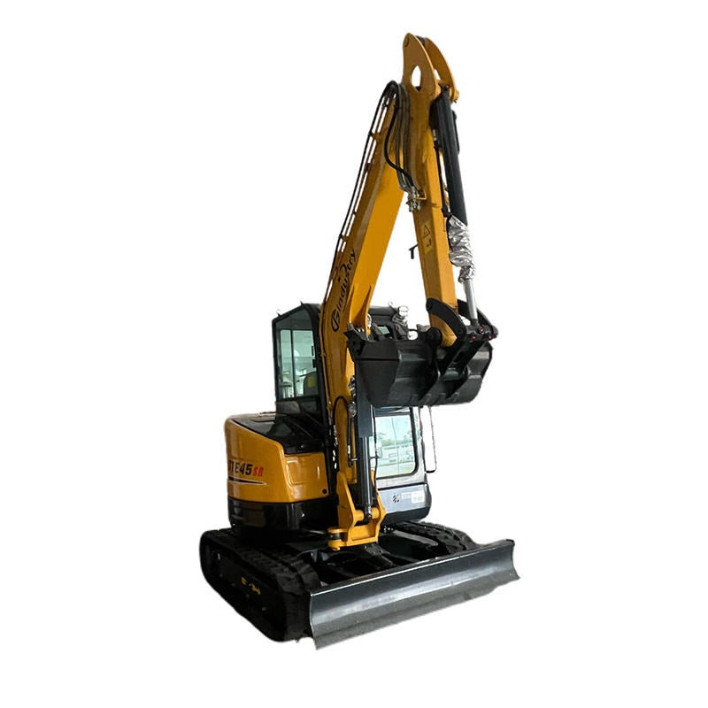 3.8 Ton Mini Excavator Yanmar 24HP Diesel 10ft Max Dig Depth w/ Swing Boom & Thumb | STE45SR