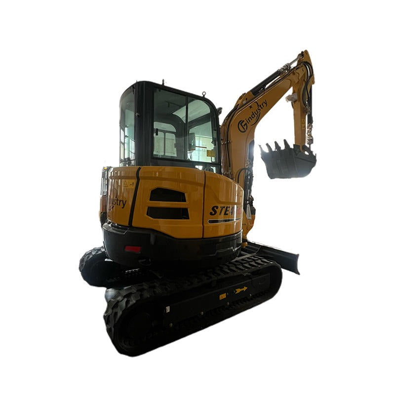 3.8 Ton Mini Excavator Yanmar 24HP Diesel 10ft Max Dig Depth w/ Swing Boom & Thumb | STE45SR